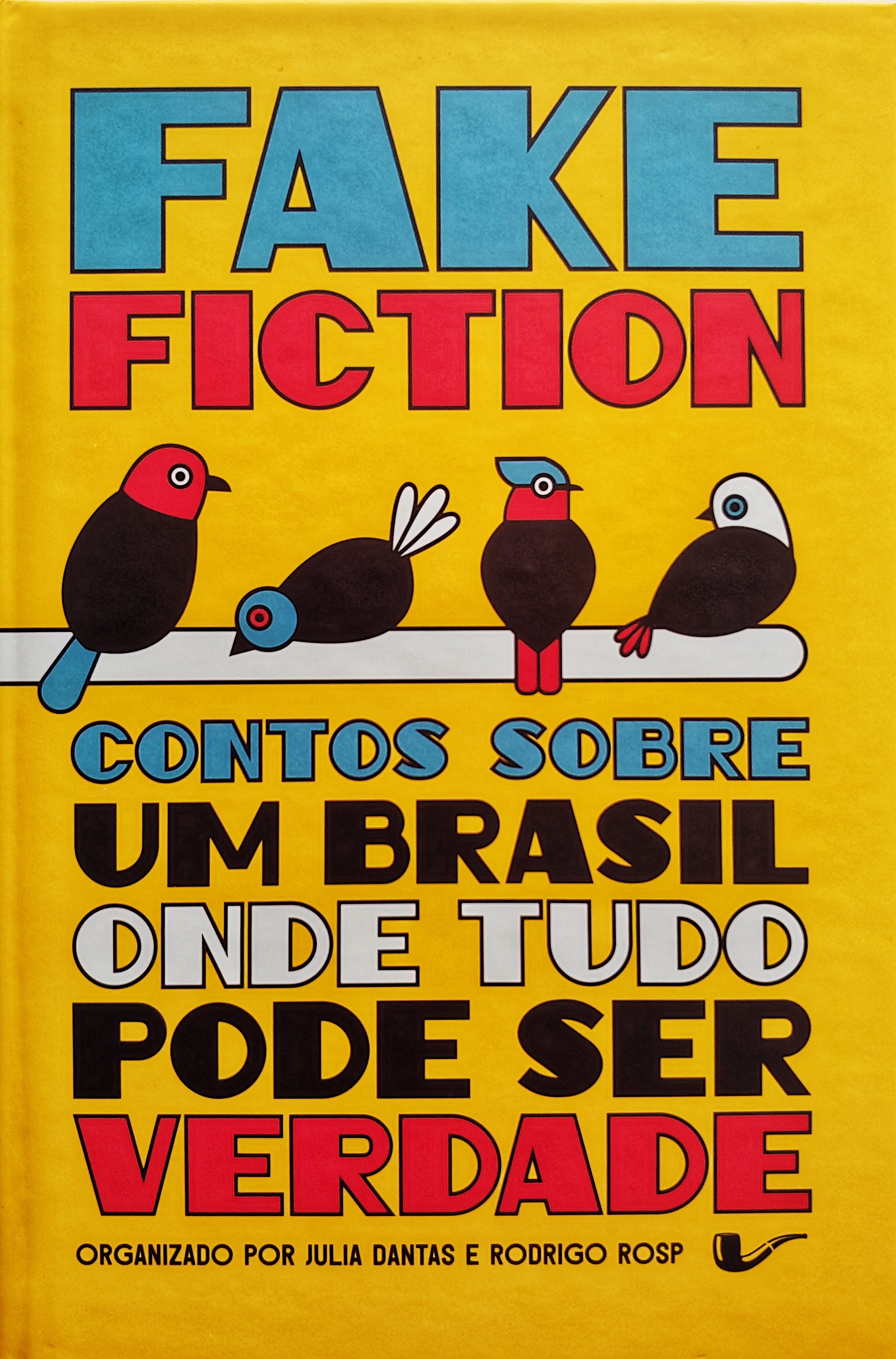 Fake Fiction
Dublinense, 2020.

“Eu tento não me relacionar, não acredito nesses grandes gestos de apego que eles insistem em fazer. Já você, mãe, diz que não gosta deles, mas fica ali, pedindo para levantarem os pés para você passar o pano, em vez de mandá-los embora. Você nem deve perceber já, mas alguns tossem igualzinho a você, com esse pigarrear apático que quer ser discreto e só consegue alongar o desconforto num compassado e interminável arranhão na garganta. Outros, como eu, espirram como se deixando o corpo de dentro sair e esvaziando o corpo de fora como uma fronha suja. Eles invocam a fantasia genética e se olham comigo no espelho me chamando de irmã, de mãe, de filha. São tantos que faz tempo deixei de contá-los. Não tenho ramos para tanto parente maldito na minha árvore.”
As anfitriãs (PT). In: Fake Fiction